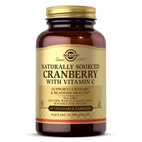 Solgar Cranberry with Vitamin C Vegetable Capsules