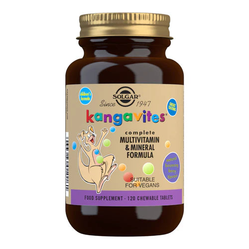 Solgar Kangavites Multi & Mineral Formula Berry Chewies