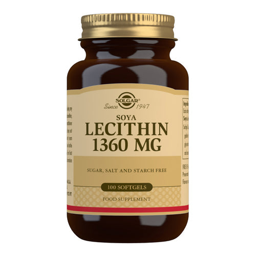 Solgar Lecithin Softgels 1360 mg 100