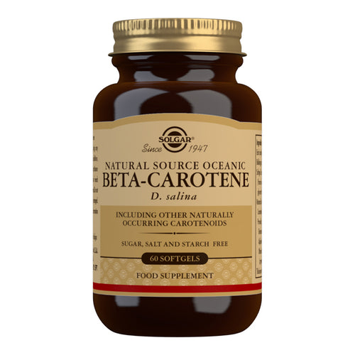 Solgar Oceanic Beta-Carotene 25000iu Softgels 60
