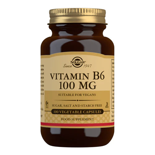 Solgar Vitamin B6 100mg Vegecaps