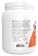 Now Sunflower Lecithin Pure Powder 454g