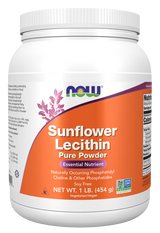 Now Sunflower Lecithin Pure Powder 454g