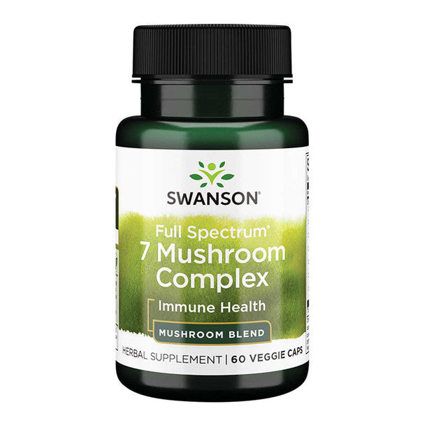 Swanson Full Spectrum 7 Mushroom Complex Vegecaps 60