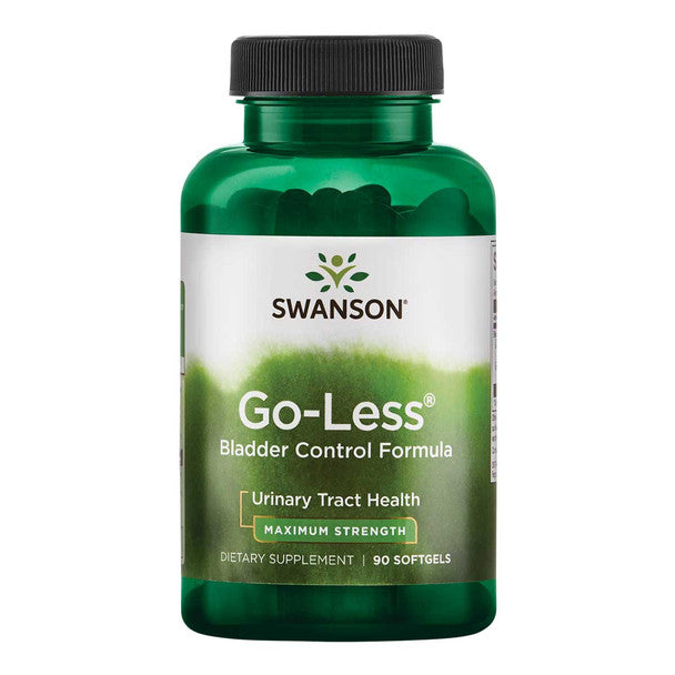 Swanson Go-Less Bladder Control Formula Maximum Strength Softgels 90