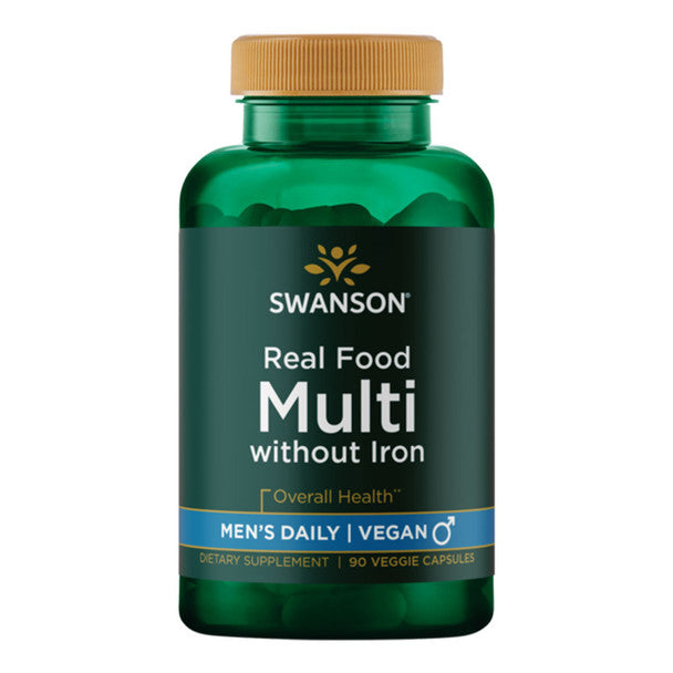 Swansons Multi Without Iron Mens Daily 90 vcaps