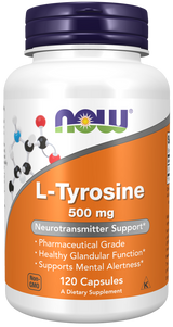 L-Tyrosine 500 mg Capsules 120