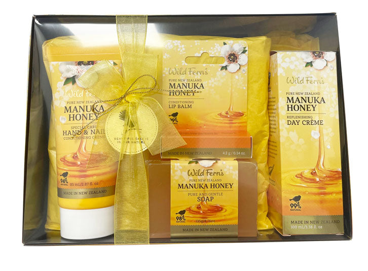 Wild Ferns Manuka Honey Gift Box (New)