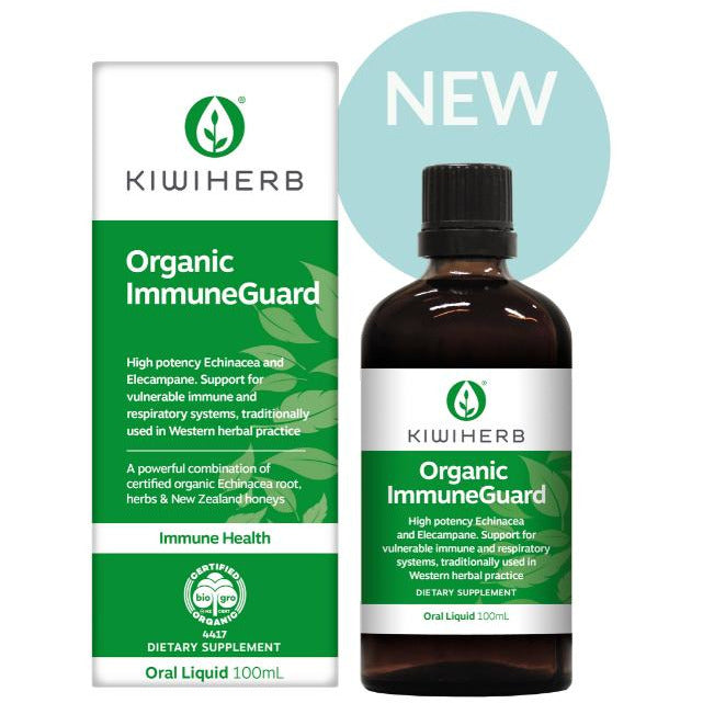 Kiwiherb Organic ImmuneGuard 100ml (Was Winterguard)
