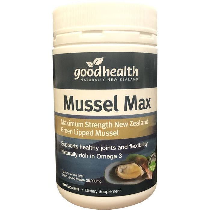Good Health Mussel Max 100 caps