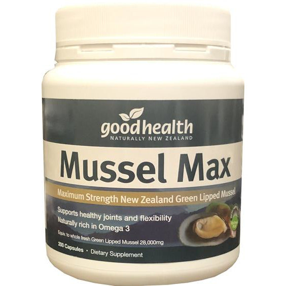 Good Health Mussel Max 200 caps