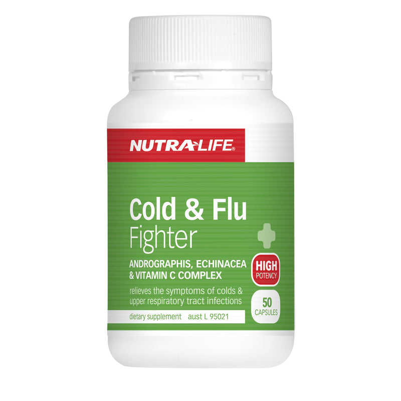 Nutralife Cold & Flu Fighter Capsules 50