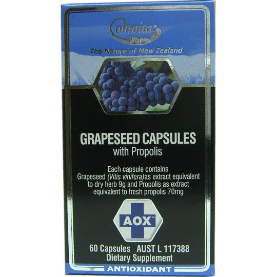 Comvita Grapeseed Capsules With Propolis 60