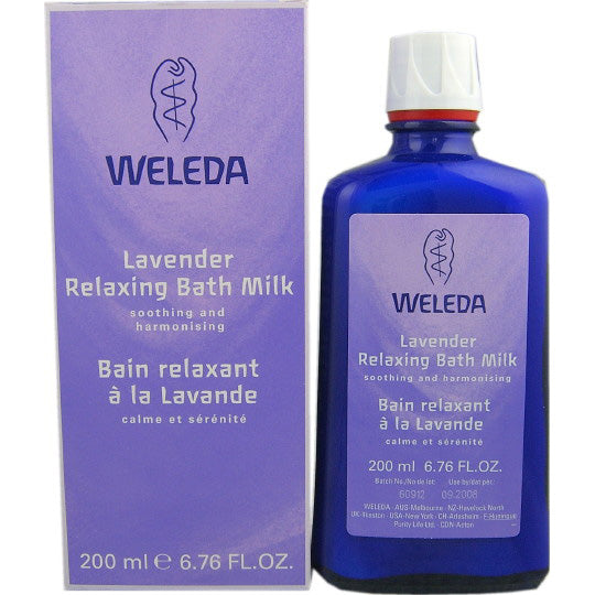 Weleda Lavender Relaxing Bath Milk 200ml