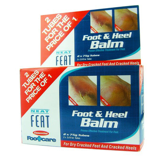 Neat Feat Foot & Heel Balm 2x 75g Tubes