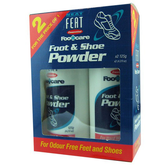 Neat Feat Foot & Shoe Powder 1 plus 1 Free
