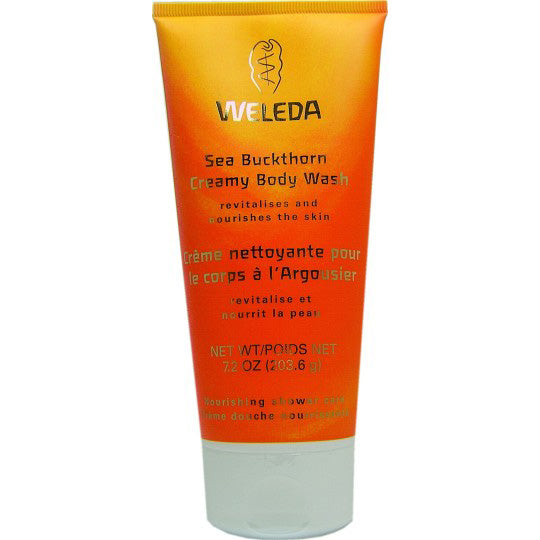 Weleda Sea Buckthorn Creamy Body Wash 200ml