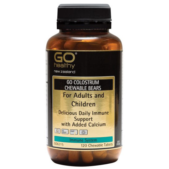 Go Colostrum Chewable Bear Tablets 120