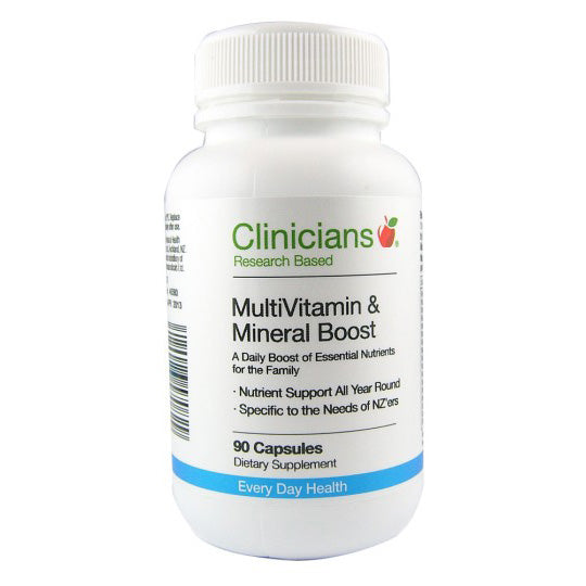 Clinicians MultiVitamin & Mineral Boost Capsules 90