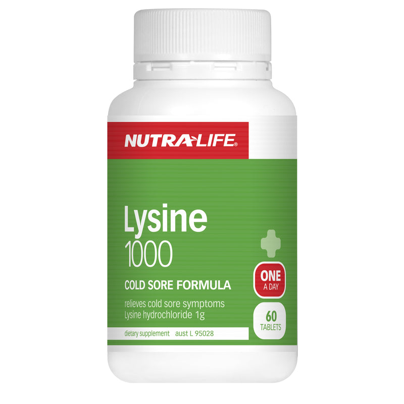 Nutralife Lysine 1000mg Tabs 60