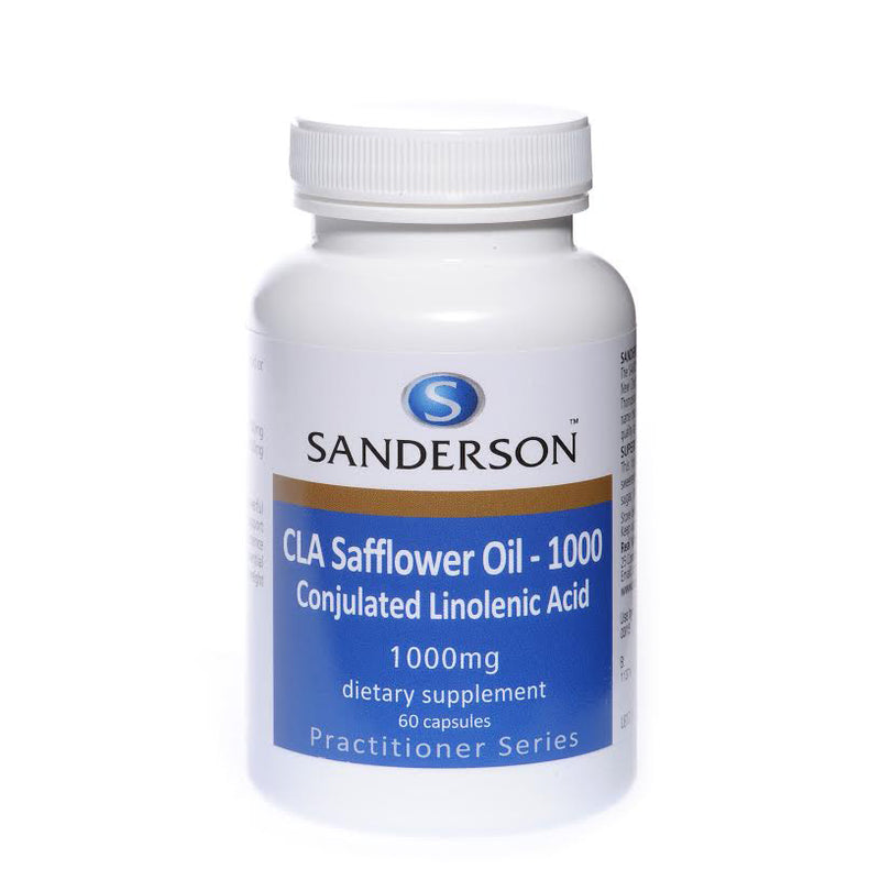 Sanderson CLA Saflower 1000mg Capsules 60