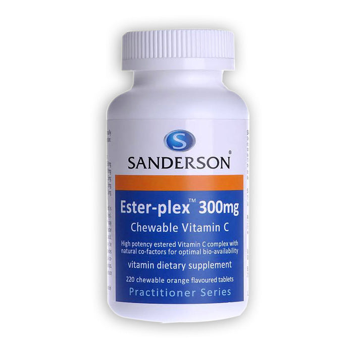 Sanderson Ester-plex 300mg Vitamin C Chewable Tablets 220
