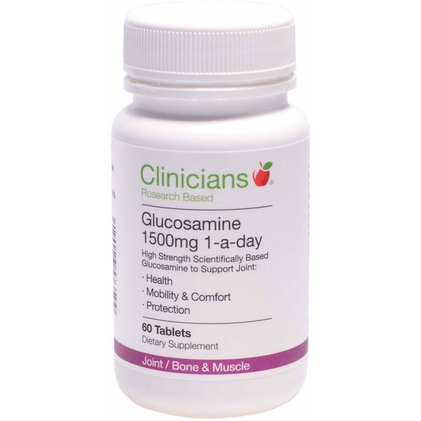 Clinicians Glucosamine 1500mg 1 a day Tablets 60