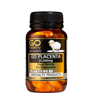 Go Placenta 20,000mg Capsules 60