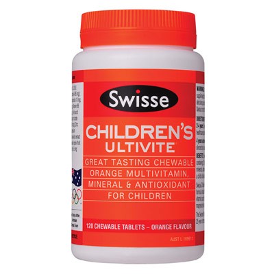 Swisse Childrens Ultivite Formula 1 Tablets 120