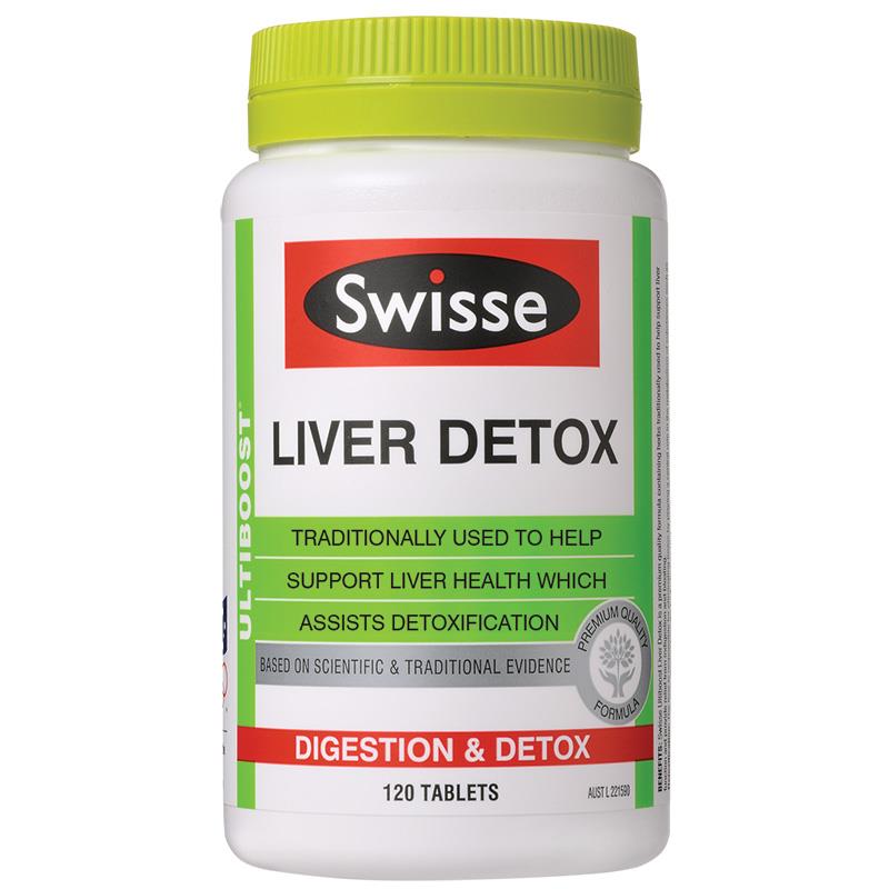 Swisse Ultiboost Liver Detox Tablets 120
