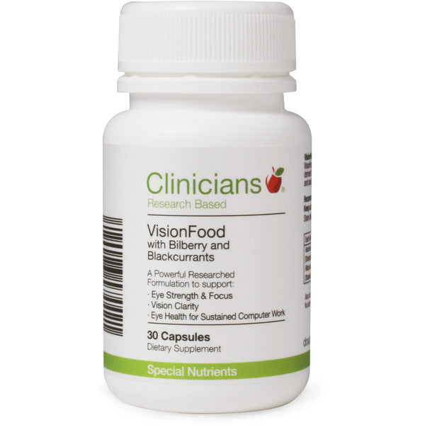 Clinicians VisionFood Capsules 30