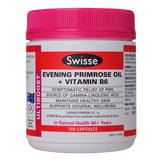 Swisse Ultiboost Evening Primrose Oil + Vitamin B6 Capsules 200