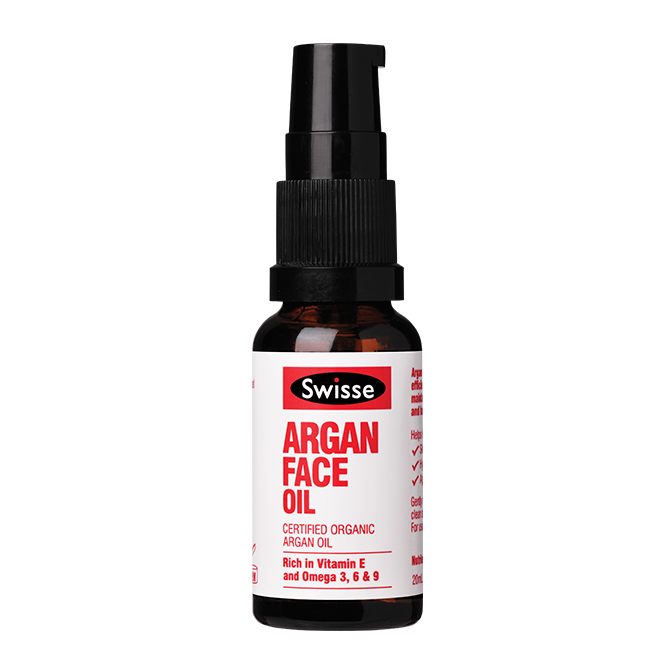Swisse Argan Organic Face Oil 20ml