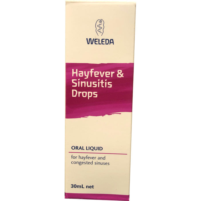 Weleda Hayfever & Sinusitis Drops 30ml