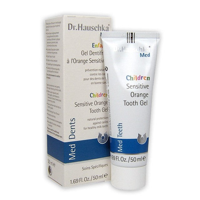 Dr Hauschka Med Sensitive Orange Tooth Gel for Children 50ml