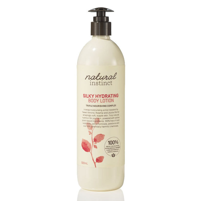 Natural Instinct Silky Hydrating Body lotion 500ml