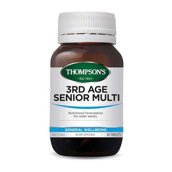 Thompsons 3rd Age Senior Multi Tablets 60