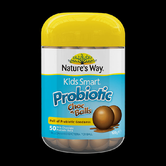 Nature's Way Kids Smart Probiotic Choc Balls, 50s