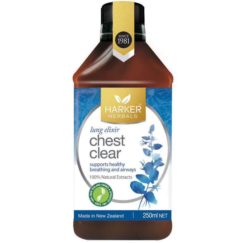 Malcolm Harker Chest Clear 250ml (previously Lung Elixir)