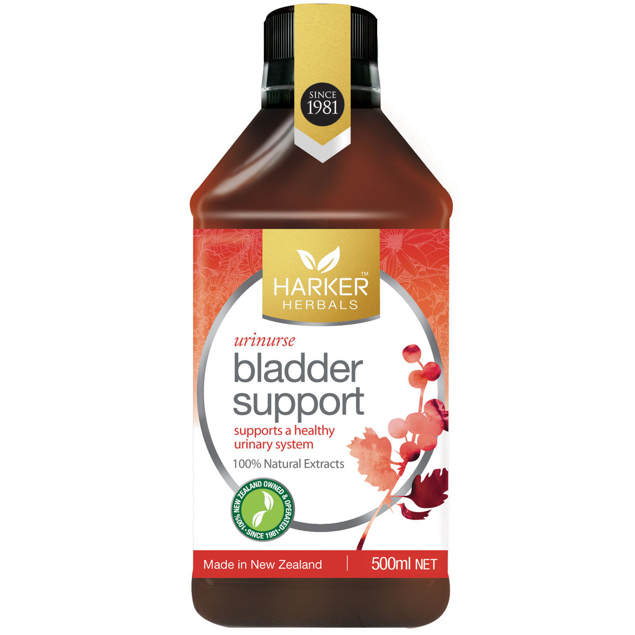 Harker Herbals Bladder Support 500ml (previously Urinurse)