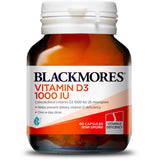 Blackmores Vitamin D3 1000IU Capsules