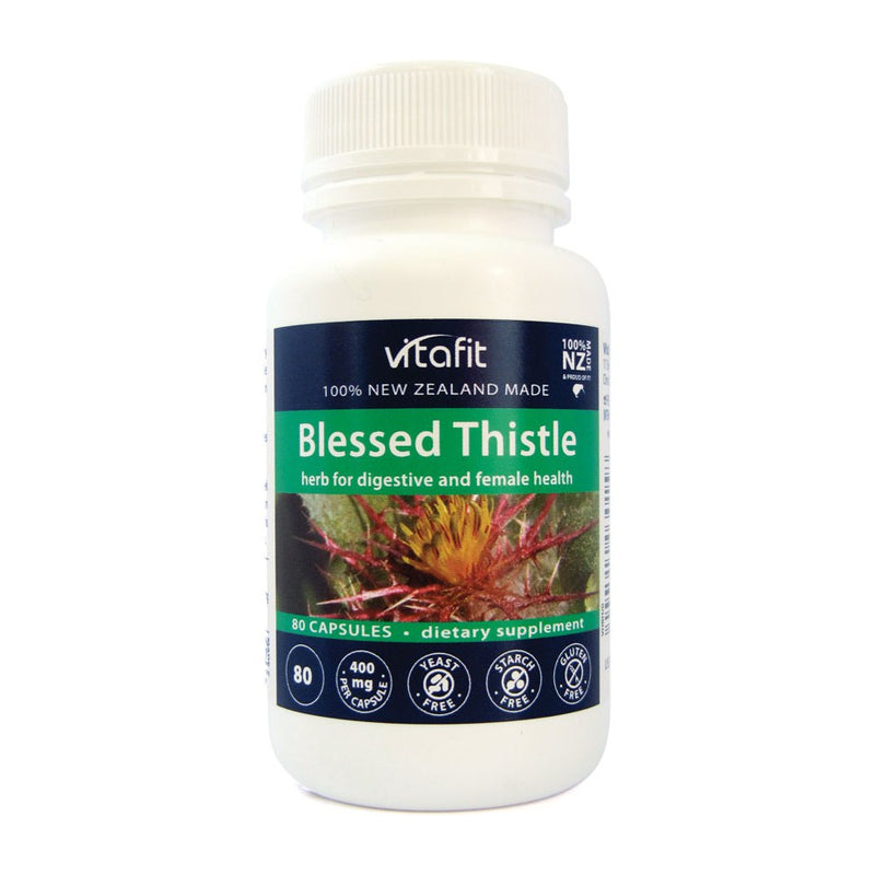 Vita-Fit Blessed Thistle 260mg Capsules 80