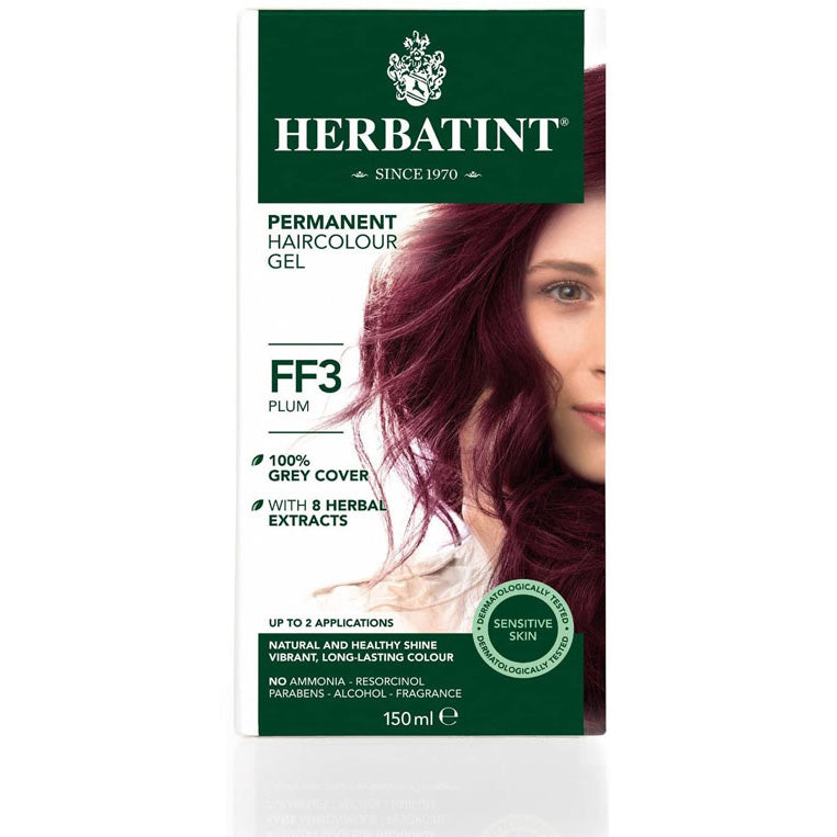 Herbatint Permanent Herbal Haircolour Gel - Plum FF 3