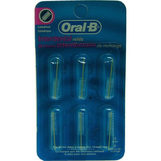 Oral B Interdental Brushes Cylindrical 6