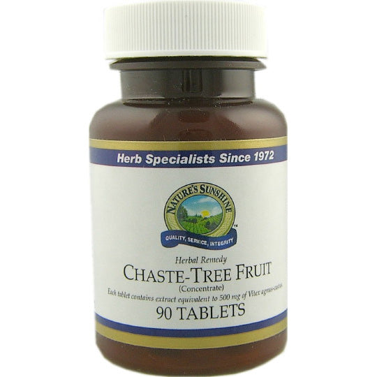 Natures Sunshine Chaste Tree Fruit Conc. Tablets (90)