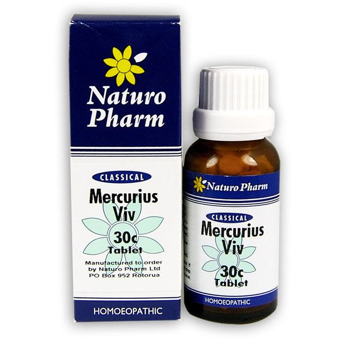 Naturopharm Mercurius Viv 30c Tablets