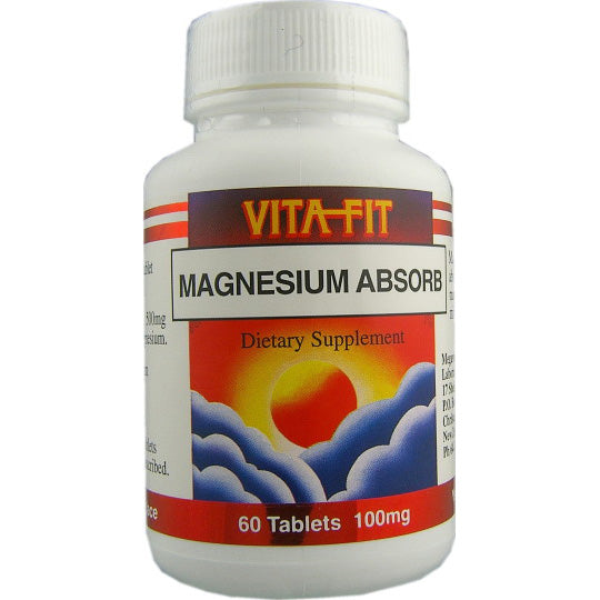 VitaFit Magnesium Absorb 100mg - 60 tablets