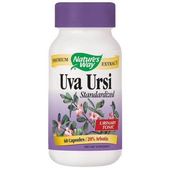 Natures Way Uva Ursi Standardised Extr 60 Capsules