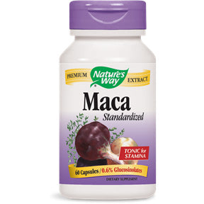 Natures Way Standardized Maca extract 60 Capsules
