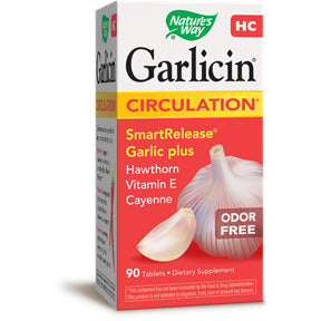 Natures Way  Garlicin HC Healthy Circulation Formula 90 Tablets